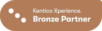 Kentico Bronze badge.